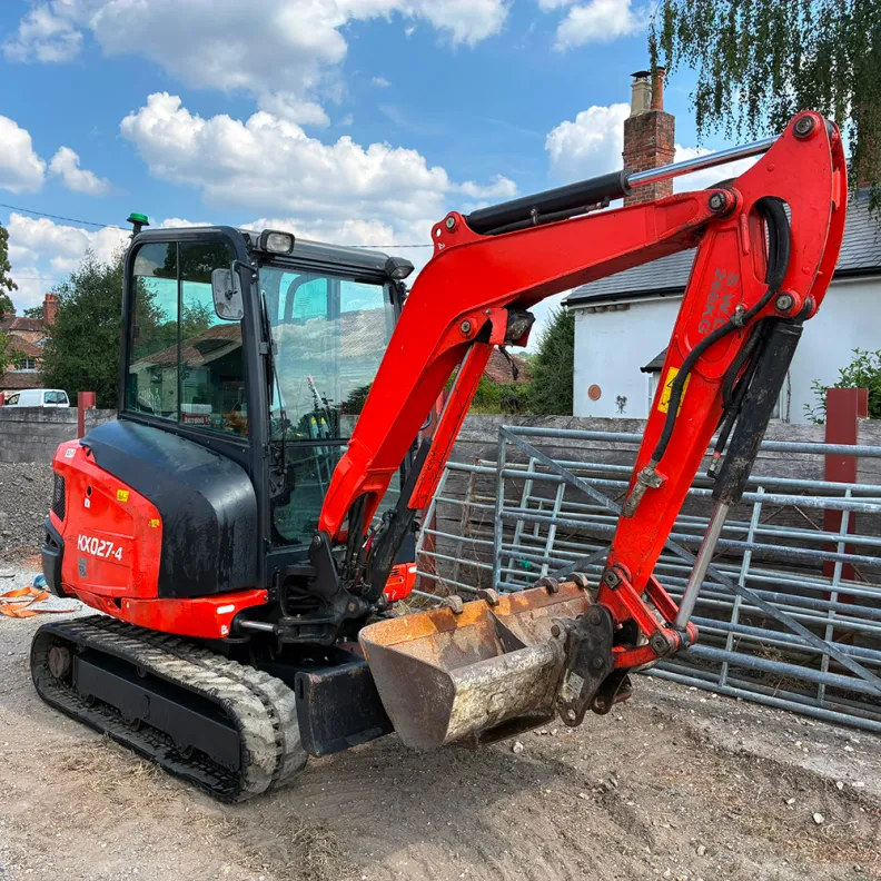 3T Excavator Kubota KX027-4 2019